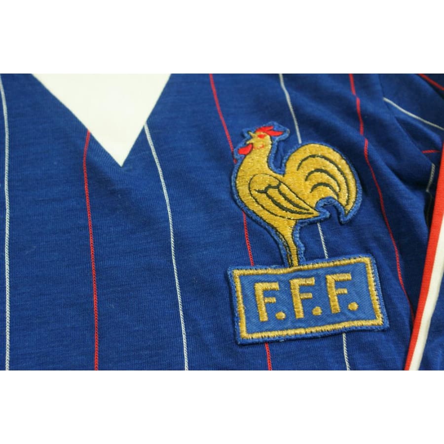 Maillot France rétro domicile enfant 1982-1983 - Adidas - Equipe de France