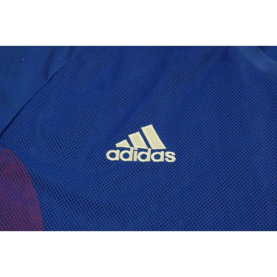 Maillot France rétro domicile N°17 PETIT 2002-2003 - Adidas - Equipe de France