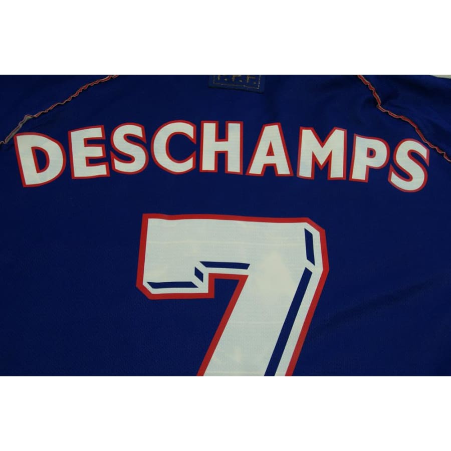 Maillot Équipe De France Domicile 2006-2007 - N°77 Ouki - Adidas Taille XL Homme - Rétro