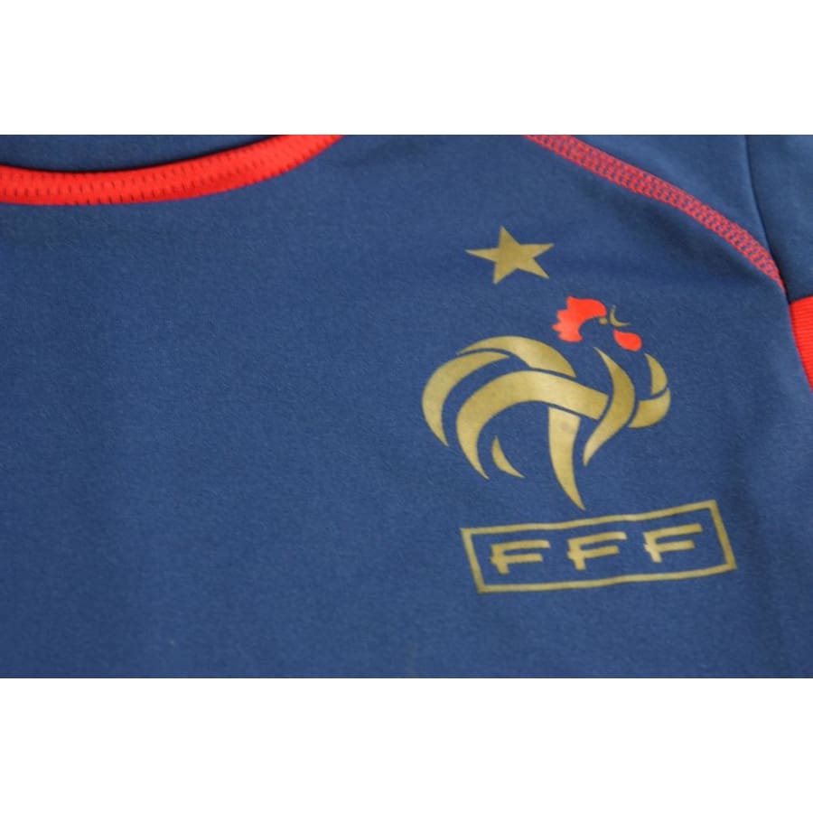 Maillot France rétro entraînement années 2010 - Adidas - Equipe de France