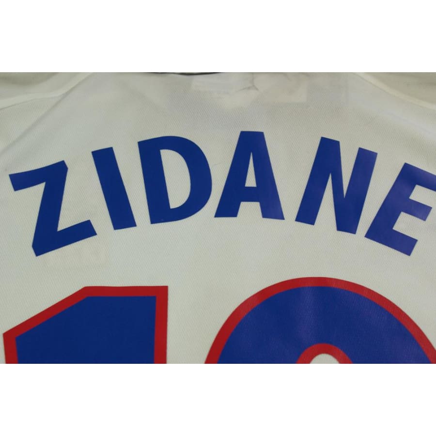 Maillot France rétro extérieur N°10 ZIDANE 2000-2001 - Adidas - Equipe de France