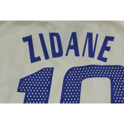 Maillot France rétro extérieur N°10 ZIDANE 2004-2005 - Adidas - Equipe de France