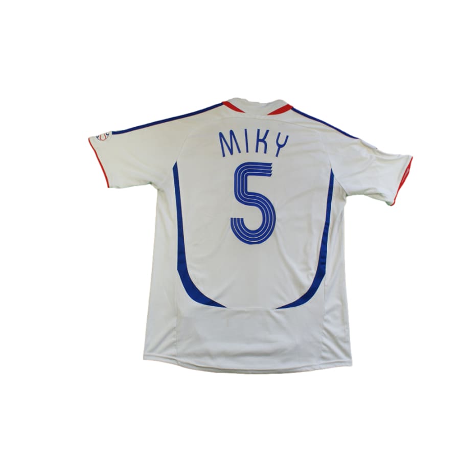 Maillot France rétro extérieur N°5 MIKY 2006-2007 - Adidas - Equipe de France