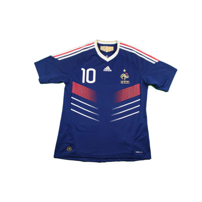 Maillot France vintage domicile #10 BENZEMA 2010-2011 - Adidas - Equipe de France