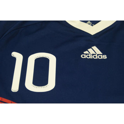 Maillot France vintage domicile #10 BENZEMA 2010-2011 - Adidas - Equipe de France