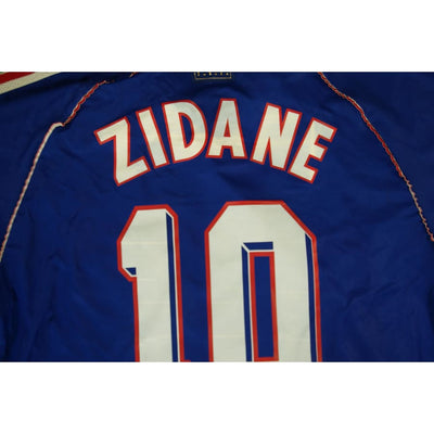 Maillot France vintage domicile #10 Zidane 1997-1998 - Adidas - Equipe de France