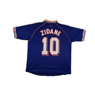 Maillot France vintage domicile #10 ZIDANE 1998-1999 - Adidas - Equipe de France