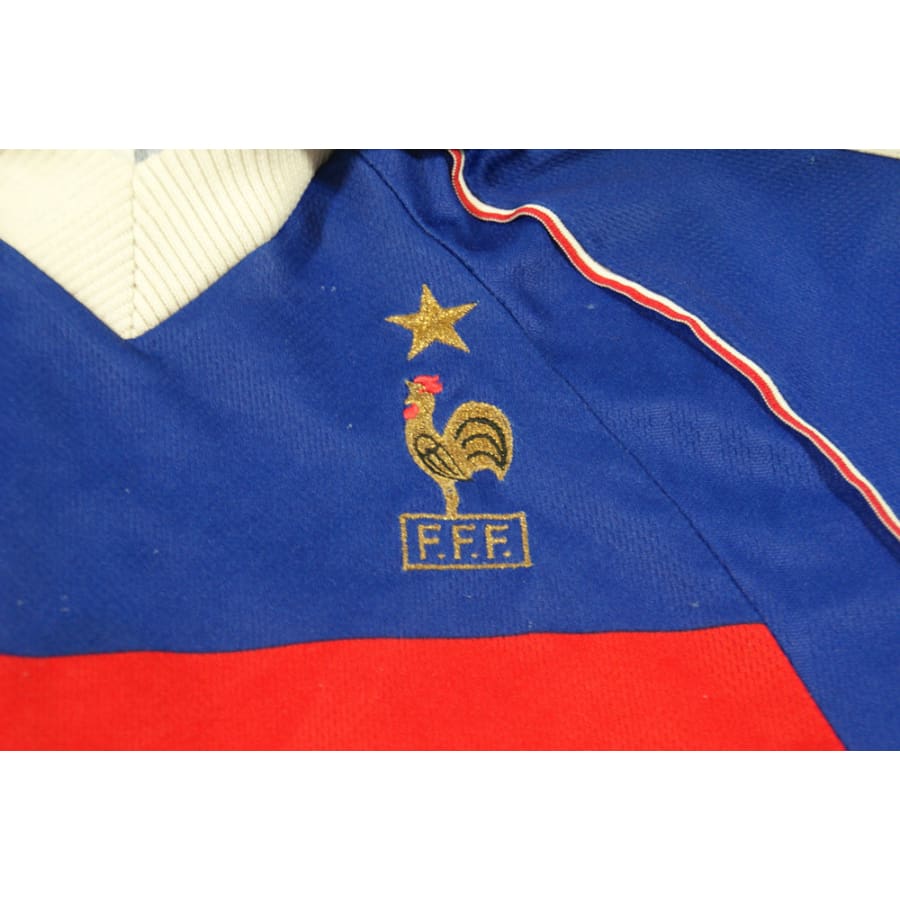 Maillot France vintage domicile #10 ZIDANE 1998-1999 - Adidas - Equipe de France