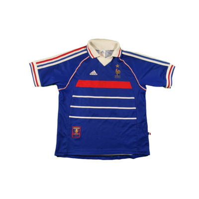 Maillot France vintage domicile #10 ZIDANE 1998-1999 - Adidas - Equipe de France