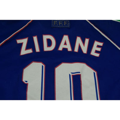 Maillot France vintage domicile #10 ZIDANE 1998-1999 - Adidas - Equipe de France