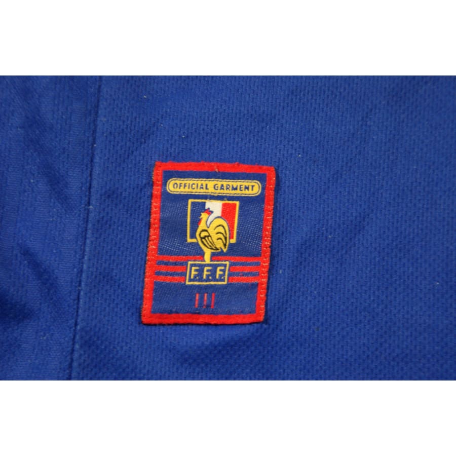 Maillot France vintage domicile #10 ZIDANE 1998-1999 - Adidas - Equipe de France