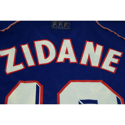 Maillot France vintage domicile #10 ZIDANE 1998-1999 - Adidas - Equipe de France