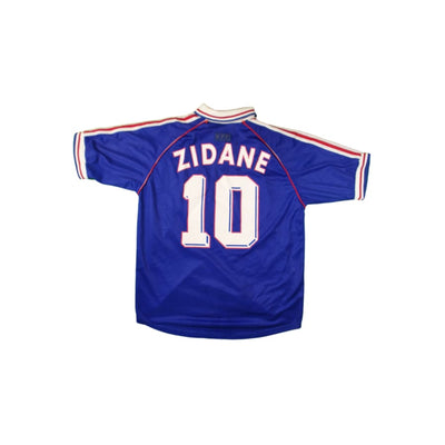 Maillot France vintage domicile #10 Zidane 1998-1999 - Adidas - Equipe de France