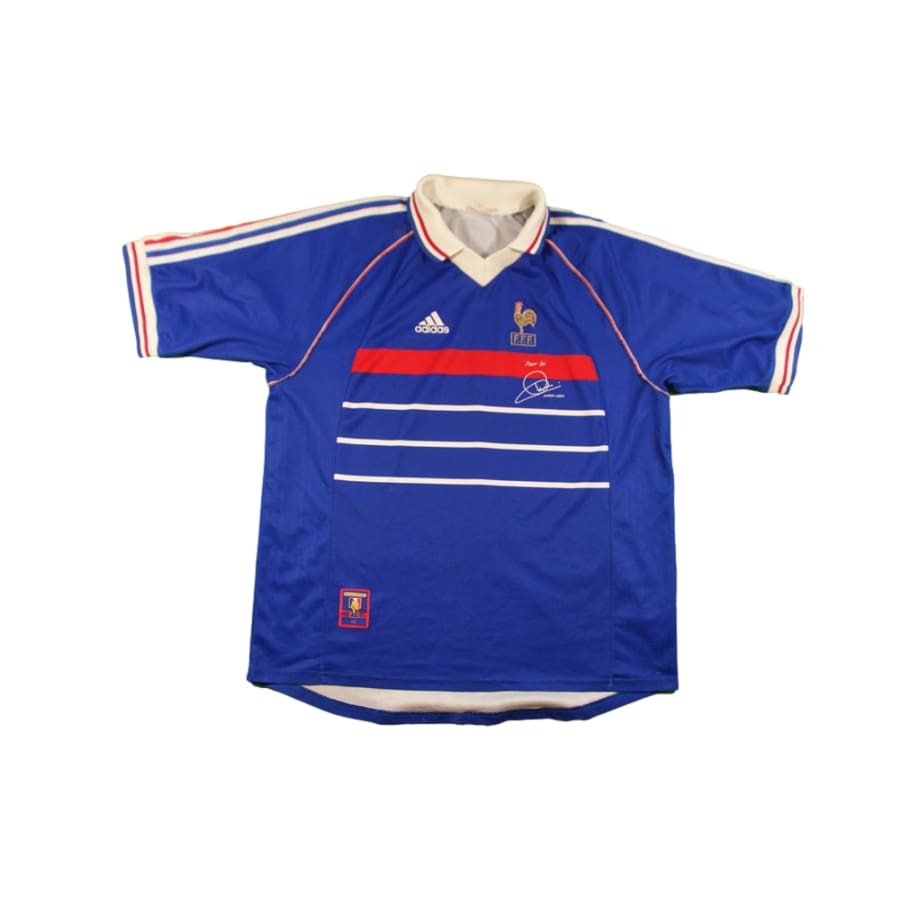 Maillot France vintage domicile 1997-1998 - Adidas - Equipe de France