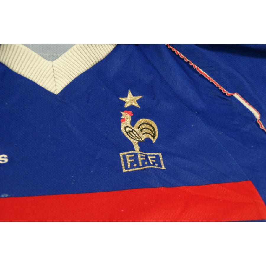 Maillot France vintage domicile #20 TREZEGUET 1998-1999 - Adidas - Equipe de France