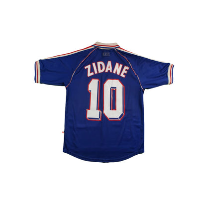 Maillot France vintage domicile N°10 ZIDANE 1998-1999 - Adidas - Equipe de France