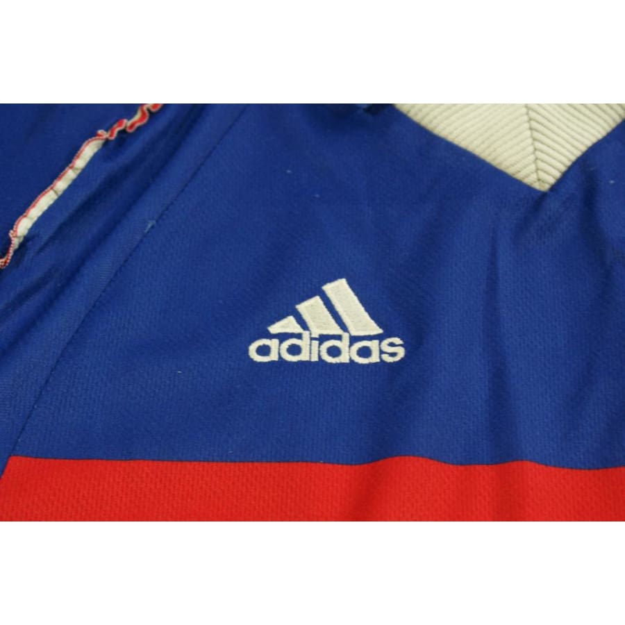 Maillot France vintage domicile N°10 ZIDANE 1998-1999 - Adidas - Equipe de France