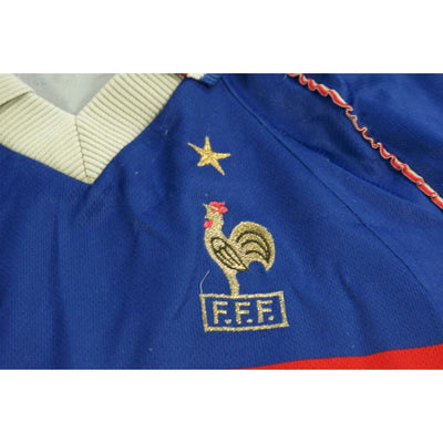 Maillot France vintage domicile N°10 ZIDANE 1998-1999 - Adidas - Equipe de France