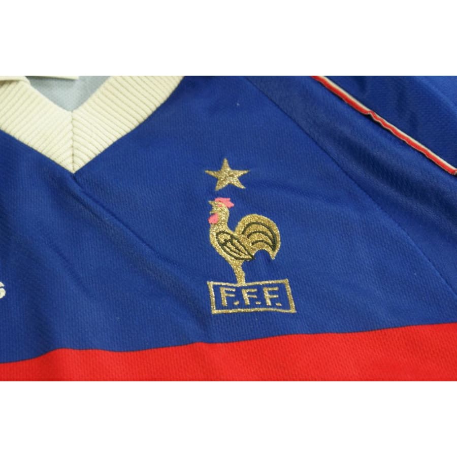 Maillot France vintage domicile N°10 ZIDANE 1998-1999 - Adidas - Equipe de France