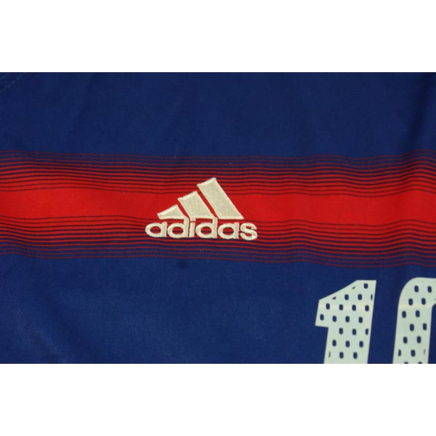 Maillot France vintage domicile N°10 ZIDANE 2004-2005 - Adidas - Equipe de France