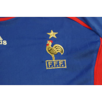 Maillot France vintage domicile N°10 ZIDANE 2006-2007 - Adidas - Equipe de France