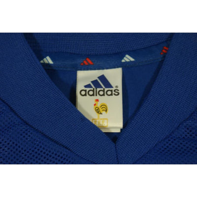 Maillot France vintage domicile N°12 HENRY 2002-2003 - Adidas - Equipe de France