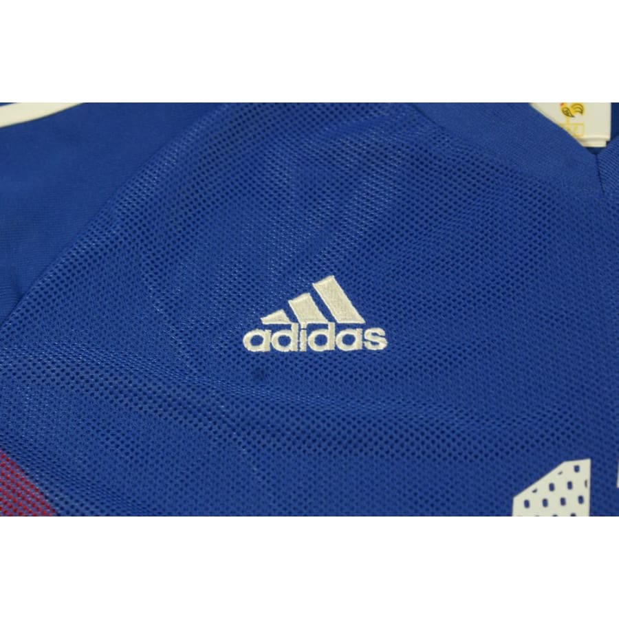 Maillot France vintage domicile N°12 HENRY 2002-2003 - Adidas - Equipe de France