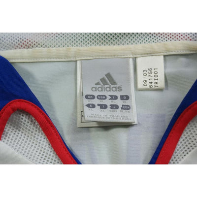 Maillot France vintage extérieur N°10 ZIDANE 2004-2005 - Adidas - Equipe de France