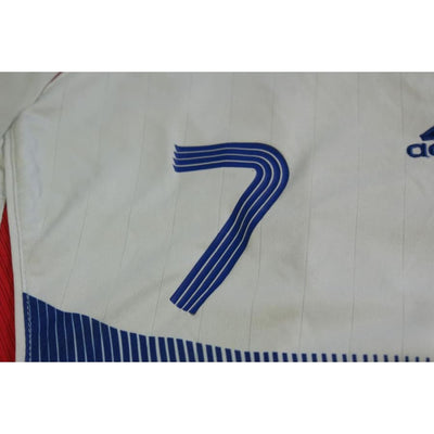 Maillot France vintage extérieur N°7 MALOUDA 2006-2007 - Adidas - Equipe de France