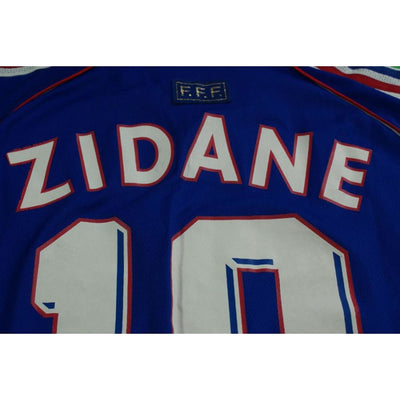 Maillot France vintage N°10 ZIDANE 1998-1999 - Adidas - Equipe de France