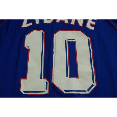 Maillot France vintage N°10 ZIDANE 1998-1999 - Adidas - Equipe de France