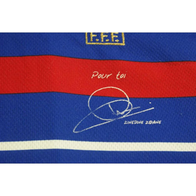 Maillot France vintage N°10 ZIDANE 1998-1999 - Adidas - Equipe de France