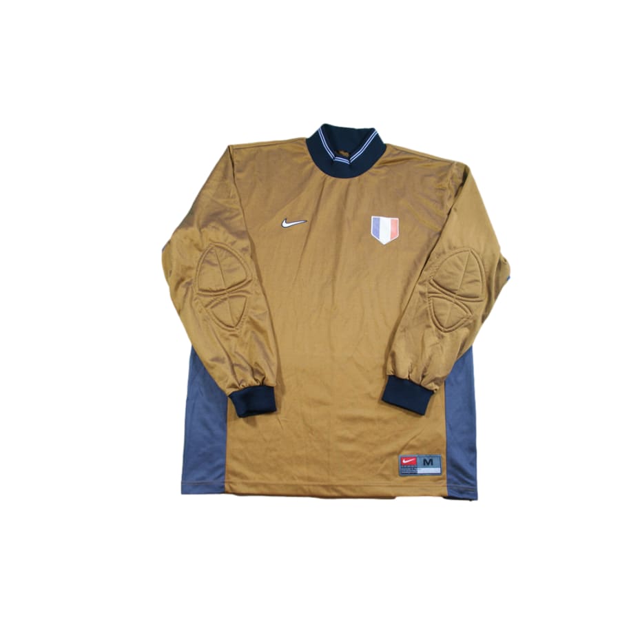 Maillot De Foot Vintage Umbro 80's, Vert, Taille L, Manches Longues, Angleterre