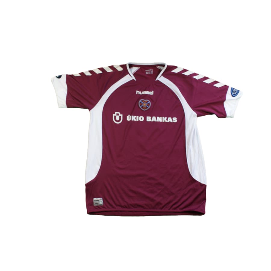 Maillot Heart of Midlothian FC vintage N°5 TALL 2006-2007 - Hummel - Midlothian FC