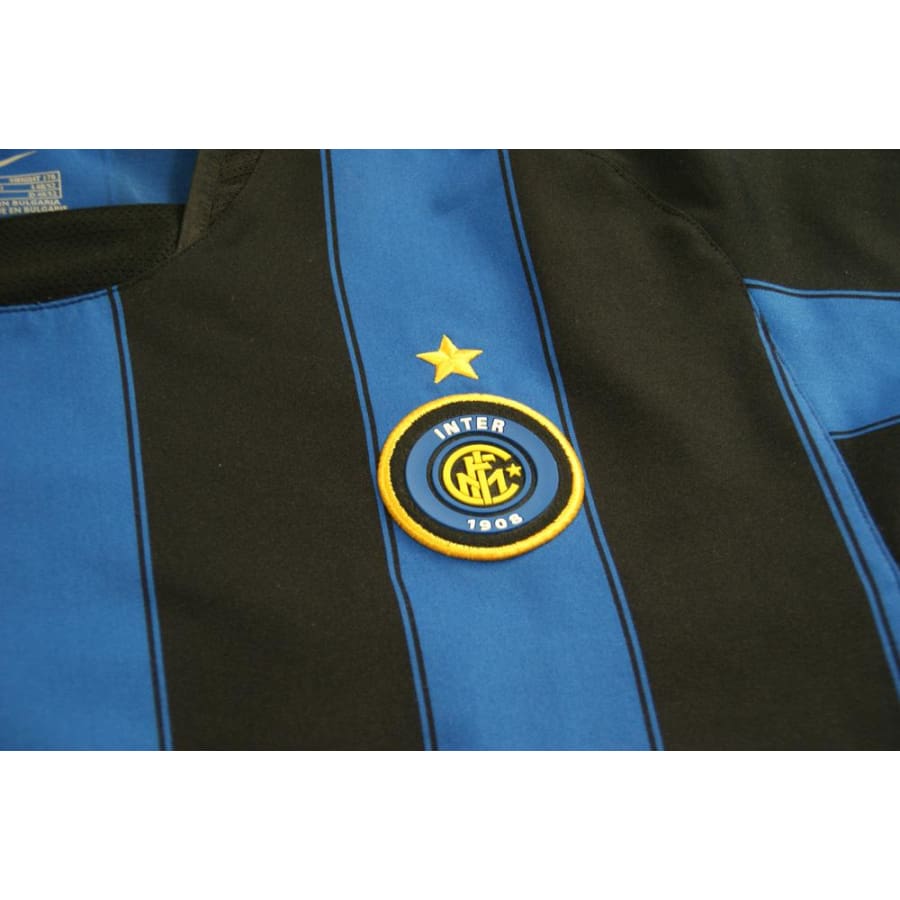 Maillot Inter Milan vintage domicile #10 ADRIANO 2003-2004 - Nike - Inter Milan