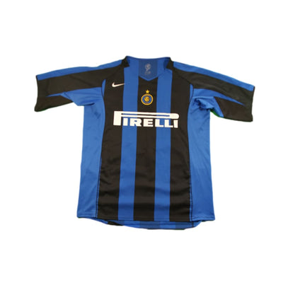 Maillot Inter Milan vintage domicile #10 ADRIANO 2005-2006 - Nike - Inter Milan