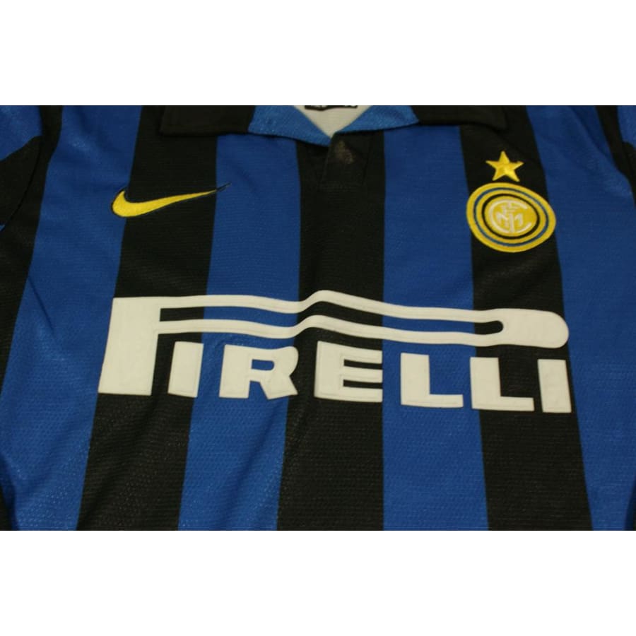 Maillot Inter Milan vintage domicile N°10 BAGGIO 1998-1999 - Nike - Inter Milan