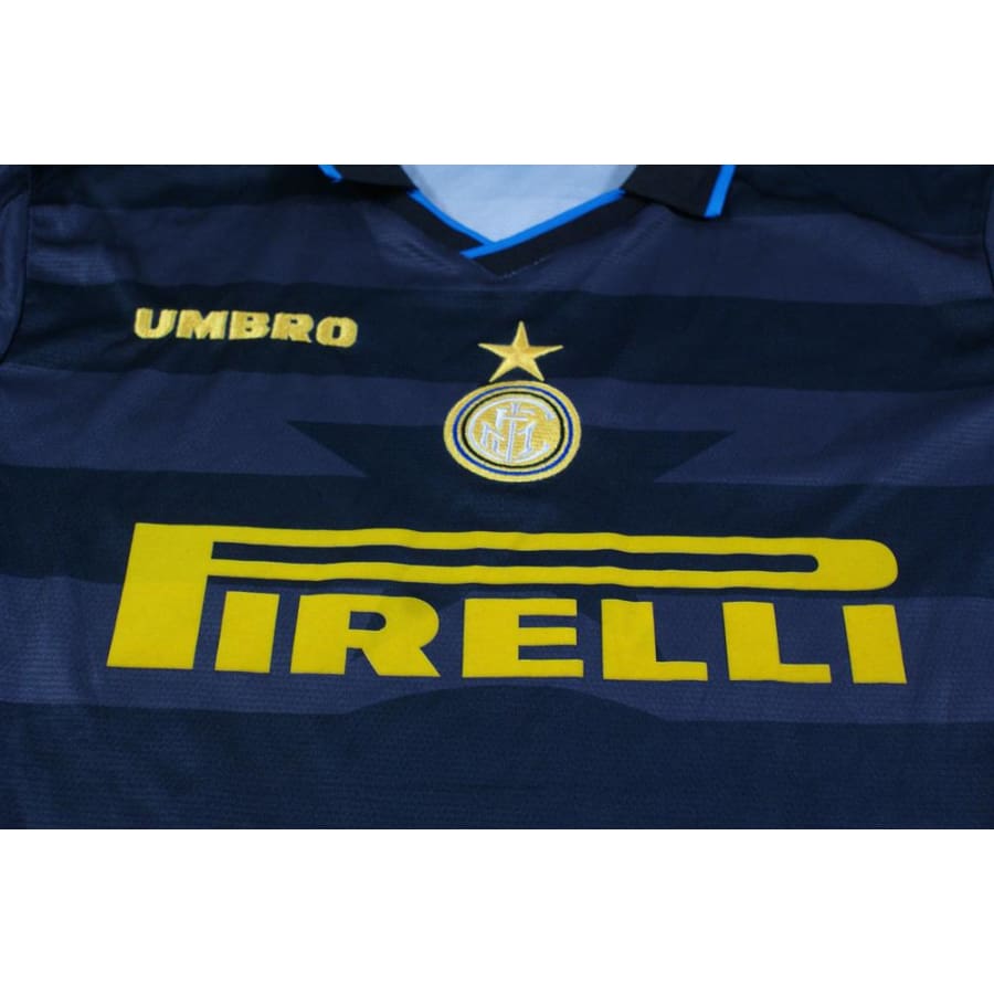 Maillot Inter Milan vintage extérieur N°10 RONALDO 1997-1998 - Umbro - Inter Milan
