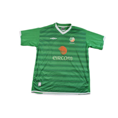 Maillot Irlande vintage domicile #11 DUFF 2003-2004 - Umbro - Irlande