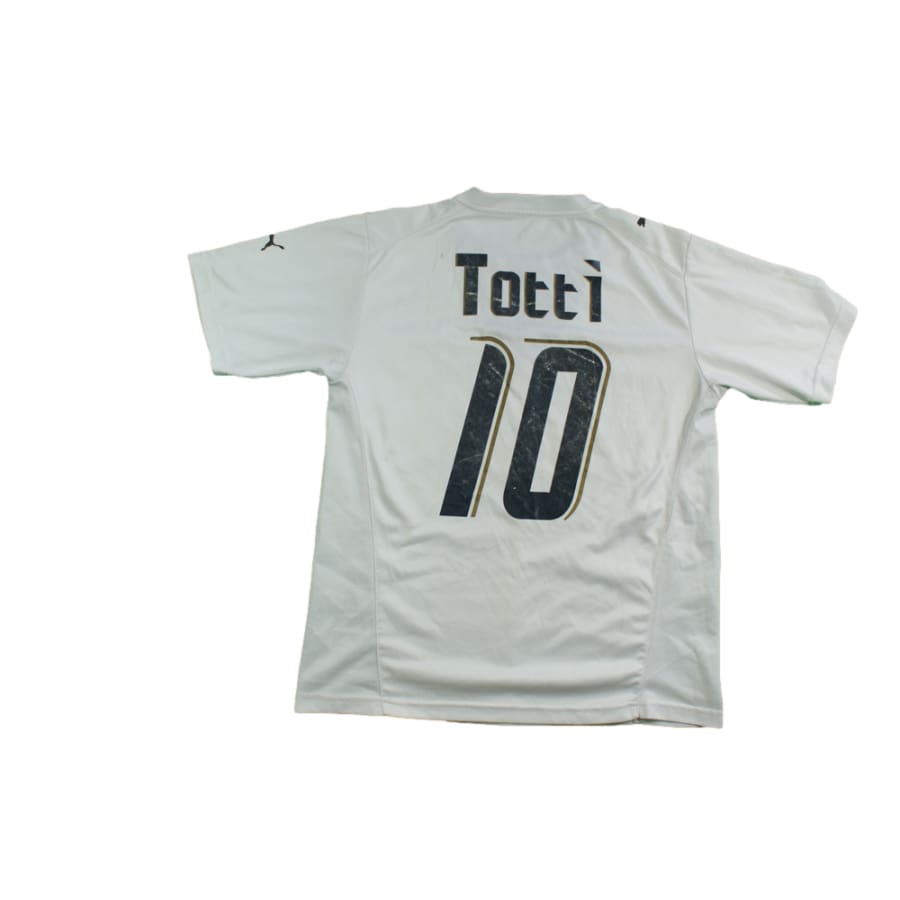 Maillot Italie vintage extérieur N°10 TOTTI 2006-2007 - Puma - Italie