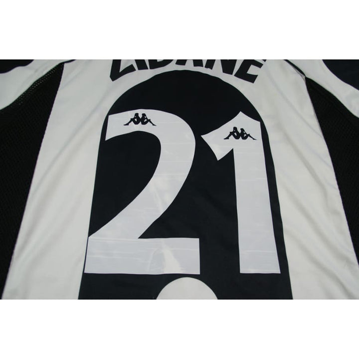Maillot Vintage Juventus Domicile 1996-1997 – N°21 Zidane – Taille XL – Kappa
