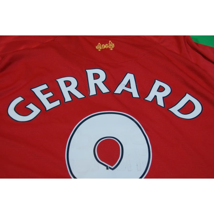 Maillot Liverpool FC domicile #8 GERRARD 2013-2014 - Warrior Sports - FC Liverpool