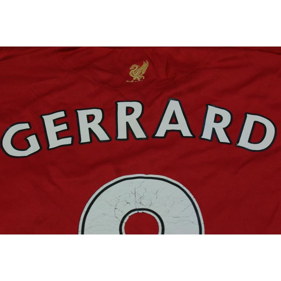 Maillot Liverpool FC rétro domicile N°8 GERRARD 2008-2009 - Adidas - FC Liverpool