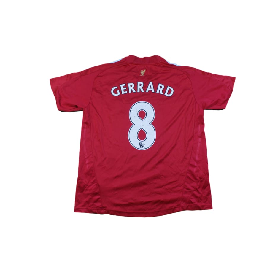 Maillot Liverpool FC rétro domicile N°8 GERRARD 2008-2009 - Adidas - FC Liverpool