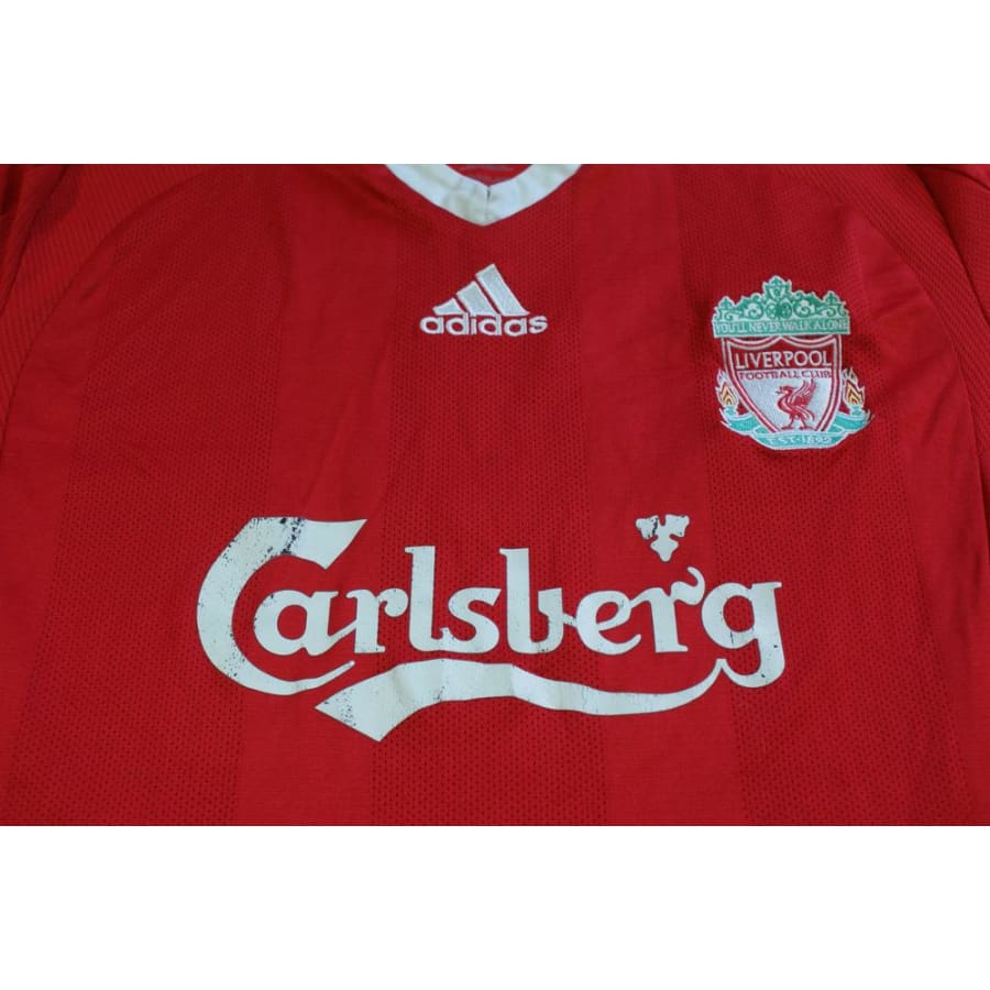 Maillot Liverpool vintage domicile N°9 TORRES 2008-2009 - Adidas - FC Liverpool