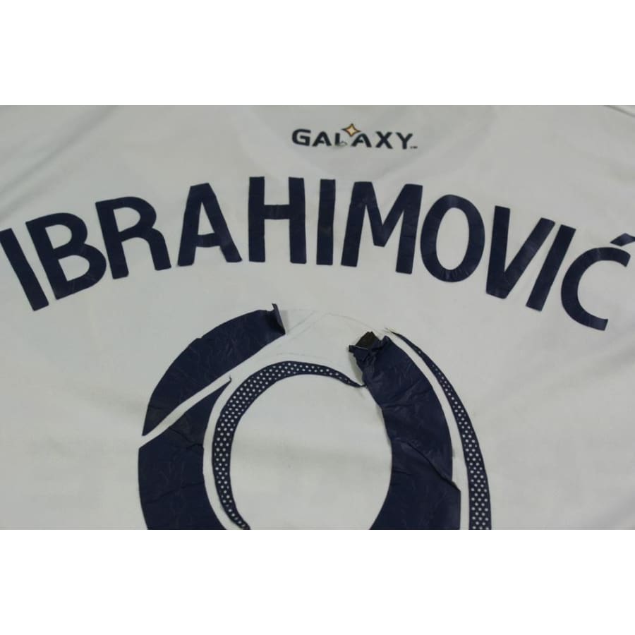 Maillot Los Angeles Galaxy domicile N°9 IBRAHIMOVIC 2018-2019 - Adidas - Américain