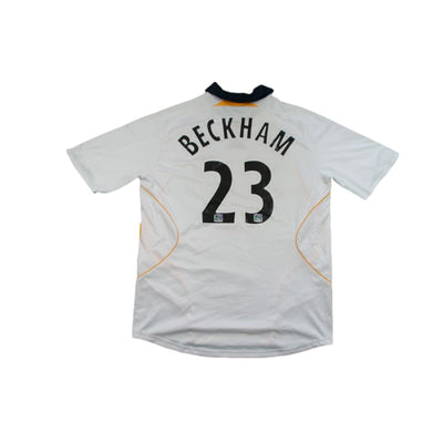 Maillot Los Angeles Galaxy vintage domicile #23 BECKHAM 2007-2008 - Adidas - Américain