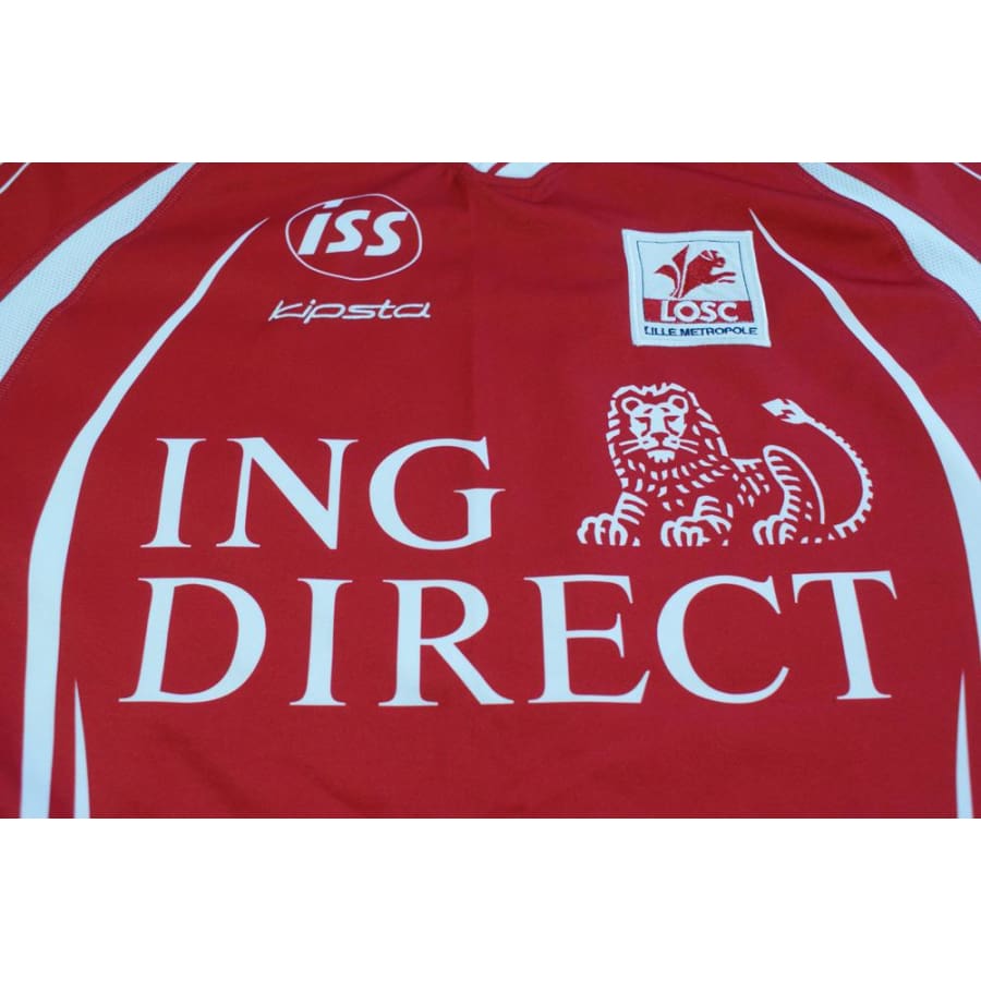 MAILLOT KIPSTA LOSC Lille Ligue 1 Saison 2001/02 Dagui Bakari