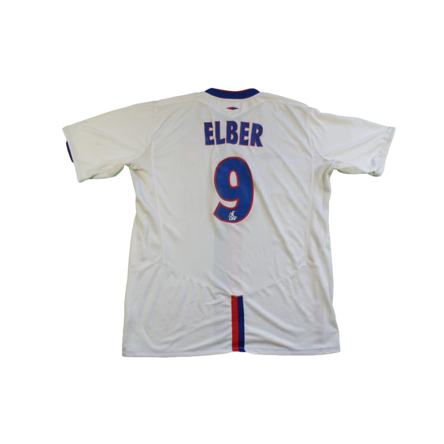 Maillot Lyon vintage domicile N°9 ELBER 2004-2005 - Umbro - Olympique Lyonnais