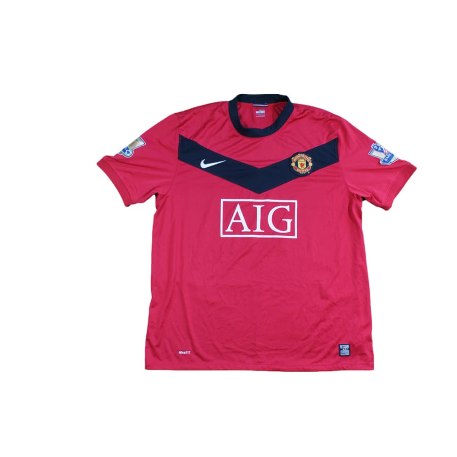 Maillot Manchester United rétro domicile N°11 GIGGS 2009-2010 - Nike - Manchester United